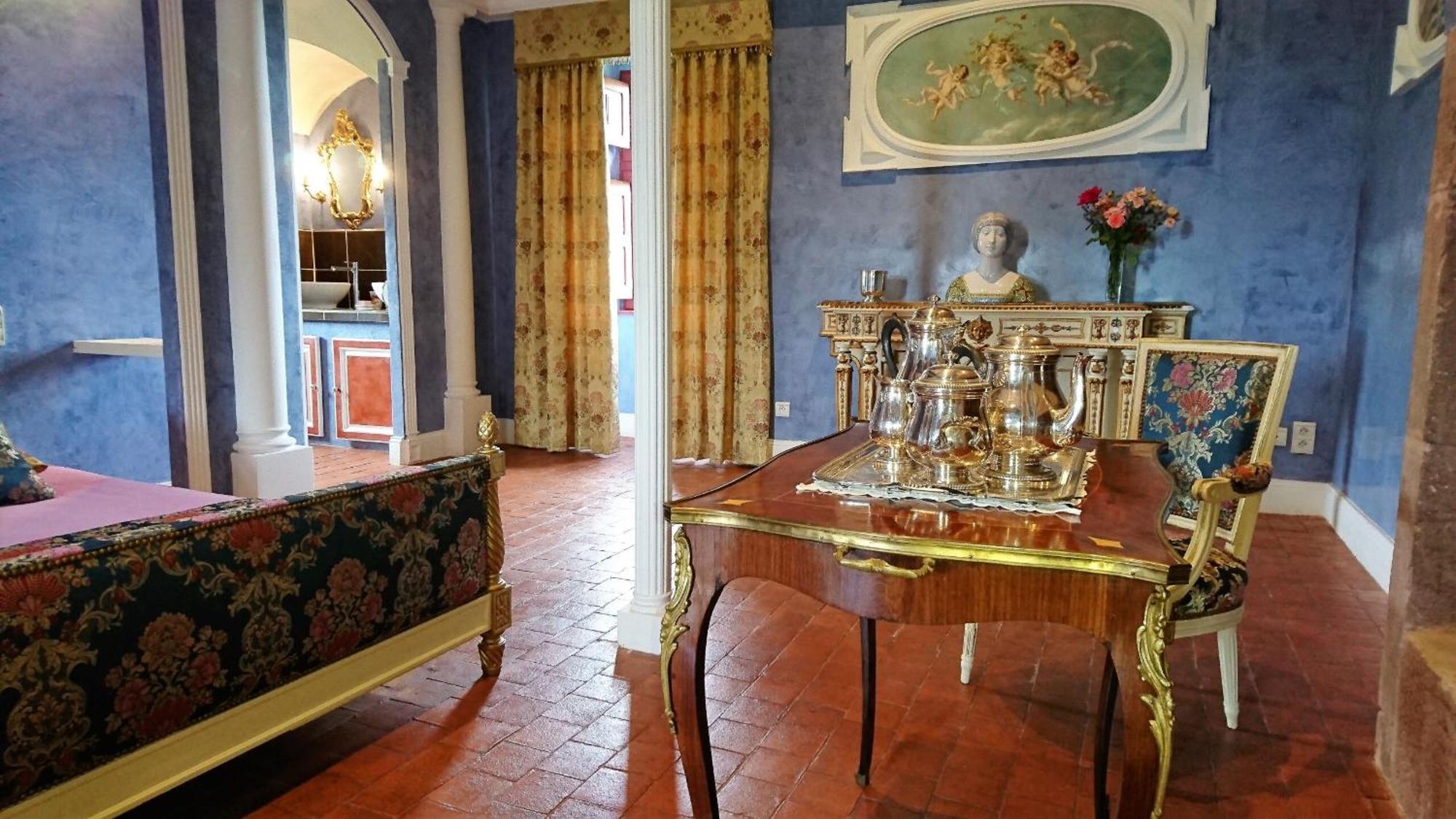 Chateau La Servayrie - Chambre D'Hotes Marcillac-Vallon Pokoj fotografie